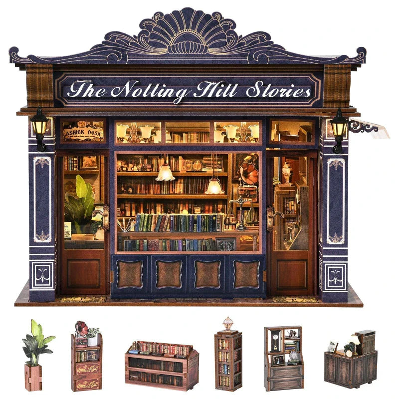 Kit de casa en miniatura The Notting Hill Stories