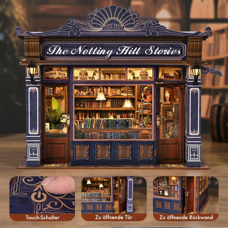 Kit de casa en miniatura The Notting Hill Stories