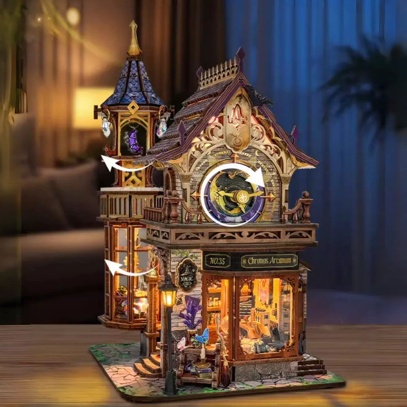 Kit de casa en miniatura Time Magic Club