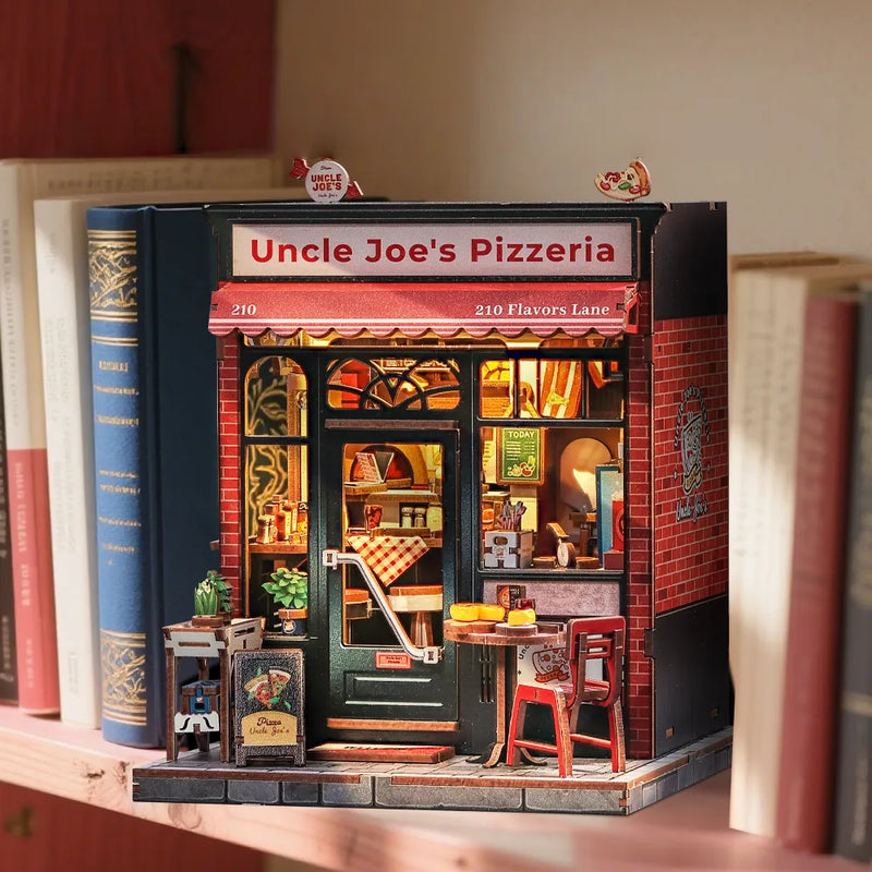 Kit de casa en miniatura Pizzería del Tío Joe