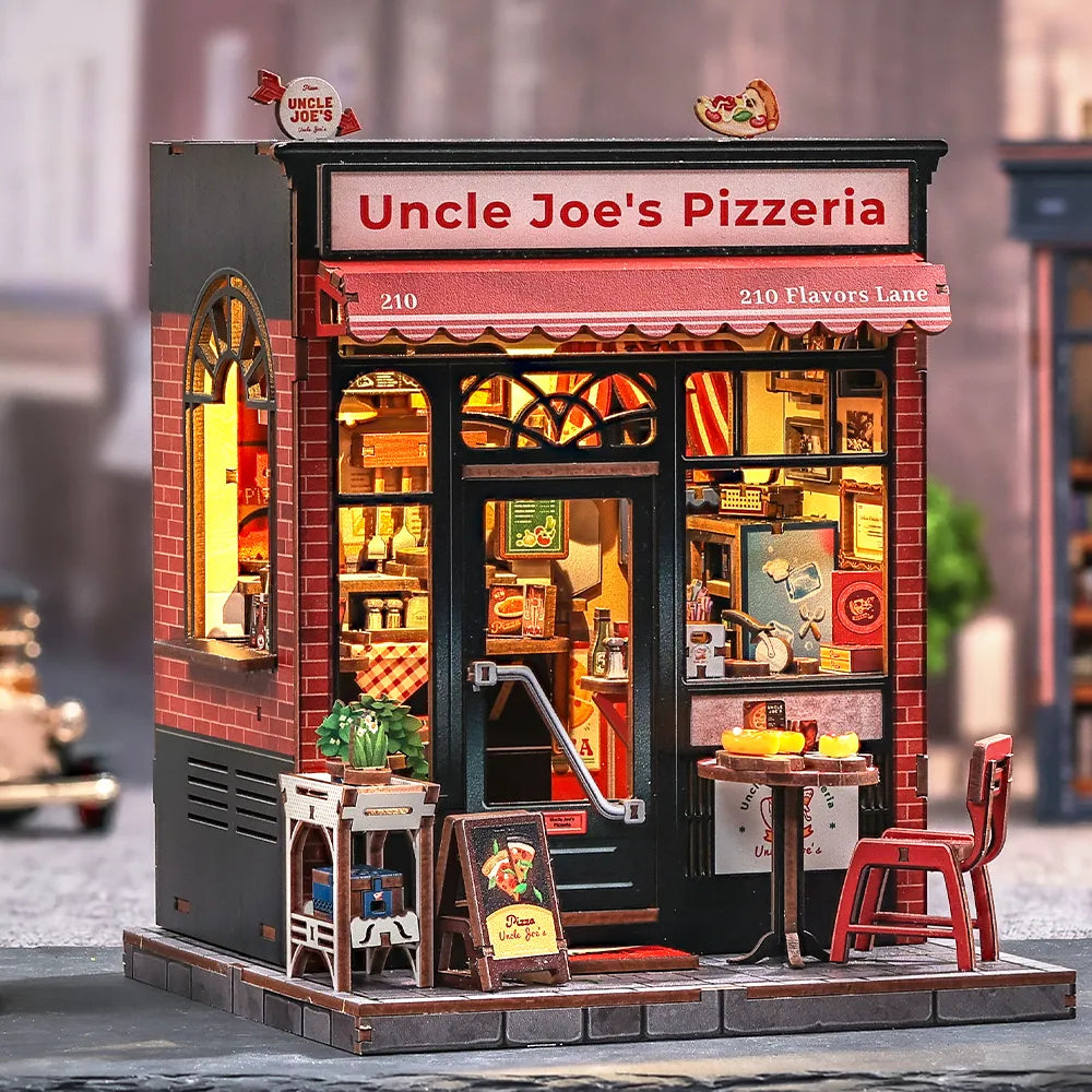 Uncle Joe's Pizzeria miniature house kit – detail view 7
