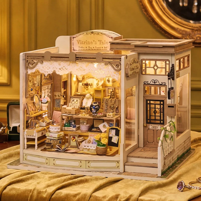 Kit de casa en miniatura Vitrine's Tale