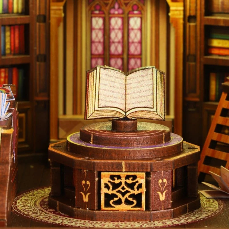 Kit de Book Nook de la librería Wanguo