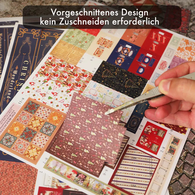 Casa en miniatura - País de las Maravillas Navideño