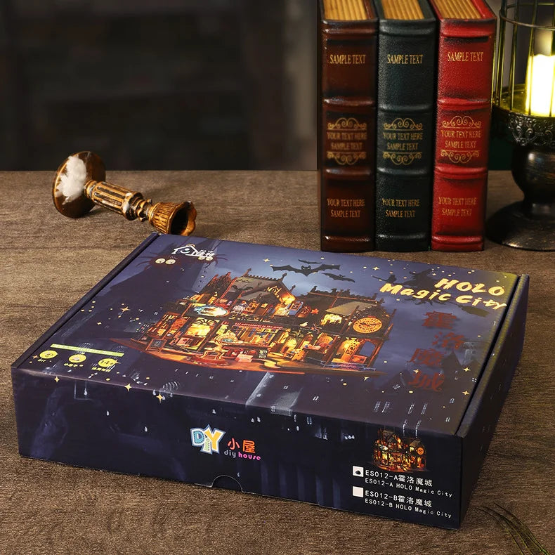 Kit de casa en miniatura Holo Magic City 2