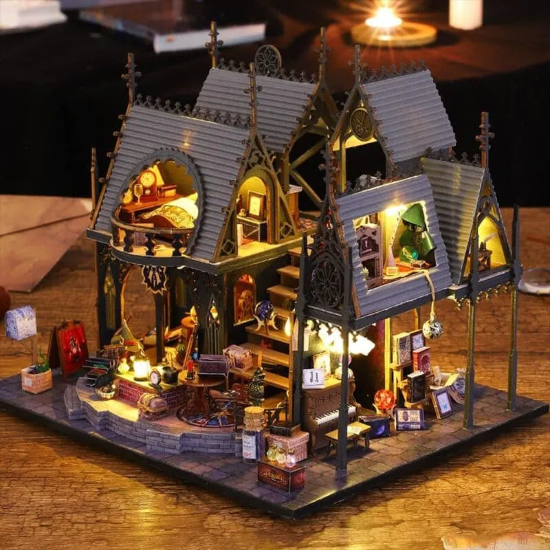 Kit de casa en miniatura Luna Magic House