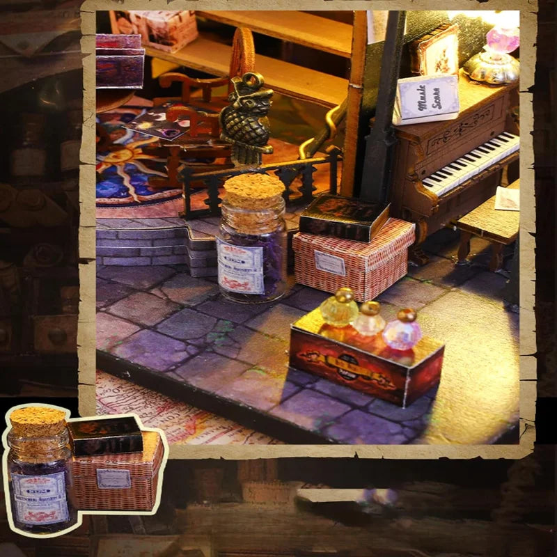 Kit de casa en miniatura Luna Magic House