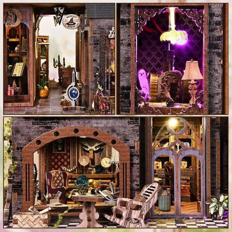 Kit de casa en miniatura Castillo Mágico