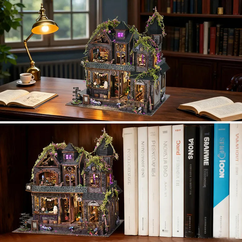Kit de casa en miniatura Castillo Mágico