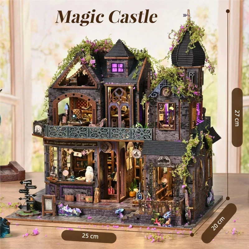 Kit de casa en miniatura Castillo Mágico