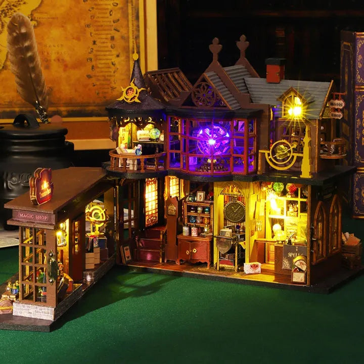 Kit de casa en miniatura Casa del Tesoro Mágico