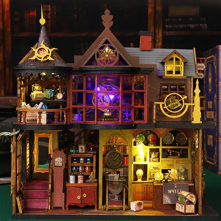 Kit de casa en miniatura Casa del Tesoro Mágico