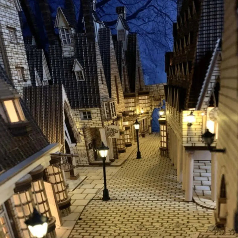 Kit de casa en miniatura Magic Village