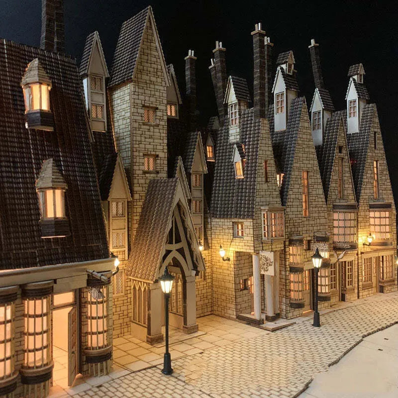 Kit de casa en miniatura Magic Village