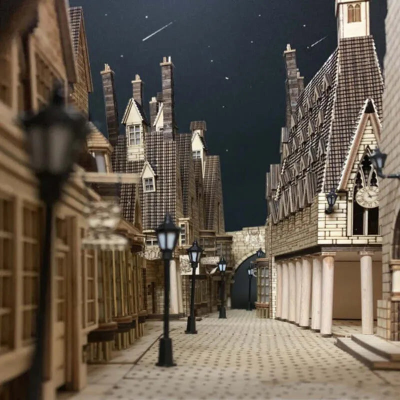 Kit de casa en miniatura Magic Village