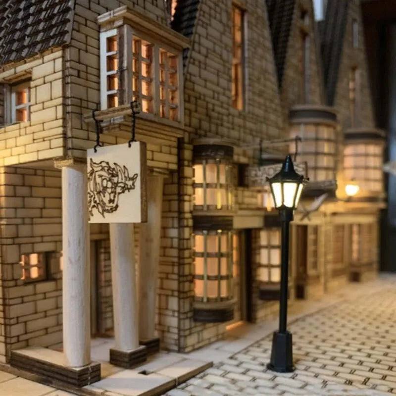 Kit de casa en miniatura Magic Village