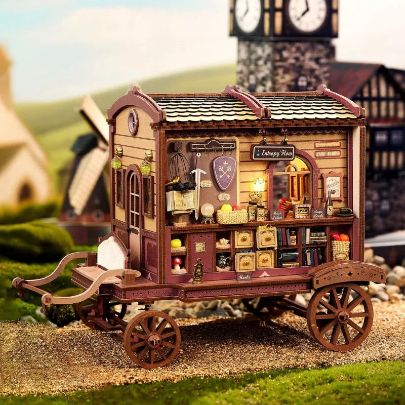 Kit de casa en miniatura Flujo de la Entropía