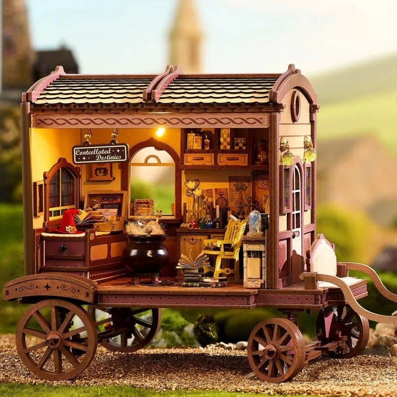 Kit de casa en miniatura Flujo de la Entropía