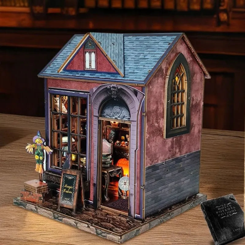 Kit de casa en miniatura Dark Cabin