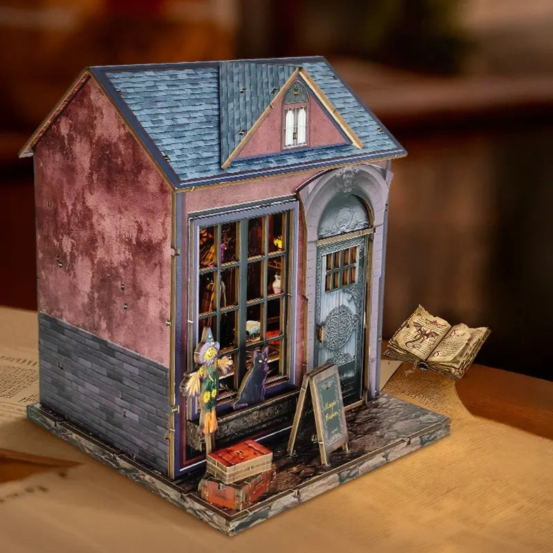 Kit de casa en miniatura Dark Cabin