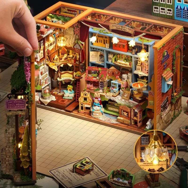 Casa en miniatura - Tienda de casas de muñecas