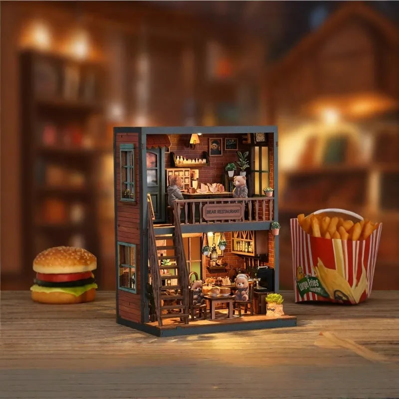 Kit de Casa en Miniatura - Restaurante del Oso