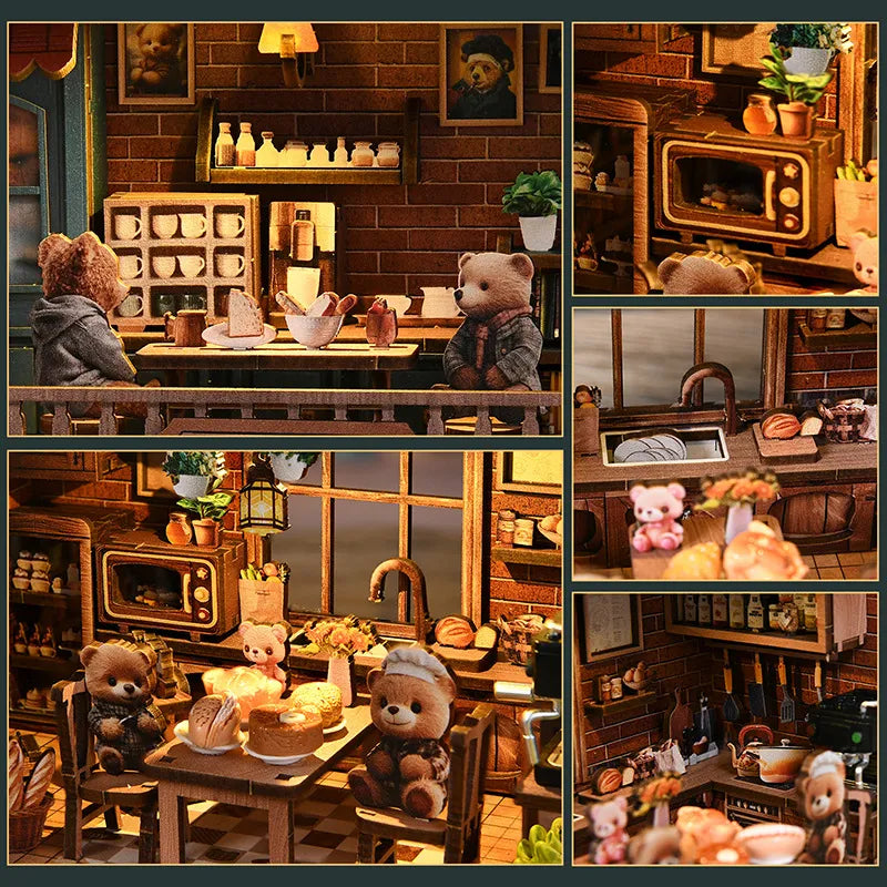 Kit de Casa en Miniatura - Restaurante del Oso