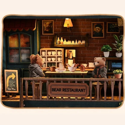 Kit de Casa en Miniatura - Restaurante del Oso