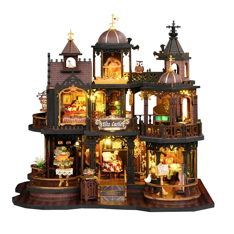 Kit de casa en miniatura del Castillo de Edimburgo