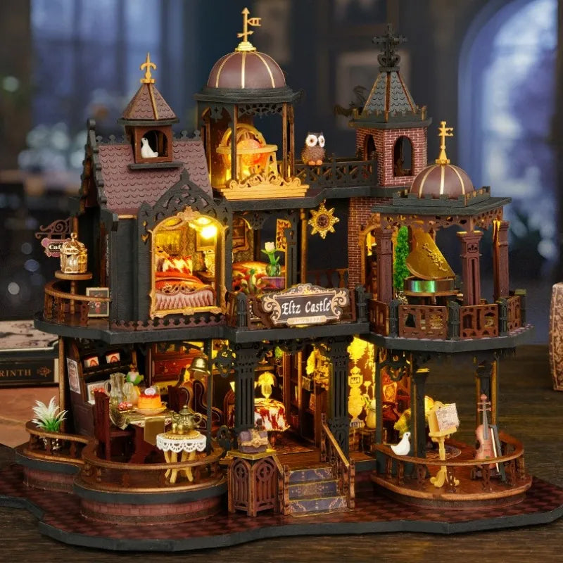 Kit de casa en miniatura del Castillo de Edimburgo