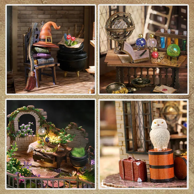Kit de casa en miniatura Magic Workshop