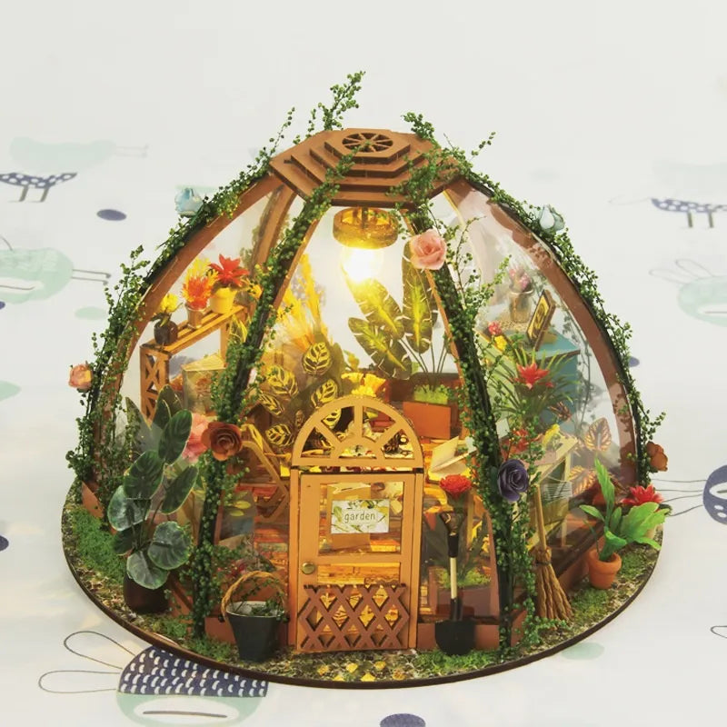 Kit de casa en miniatura Casa de Flores Cielo Estrellado