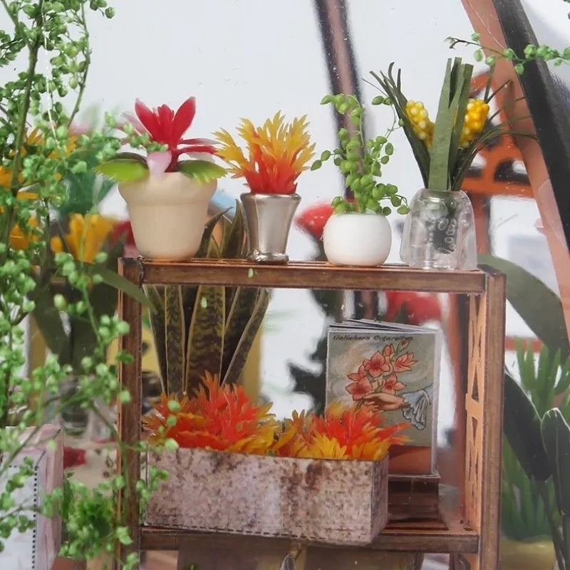 Kit de casa en miniatura Casa de Flores Cielo Estrellado