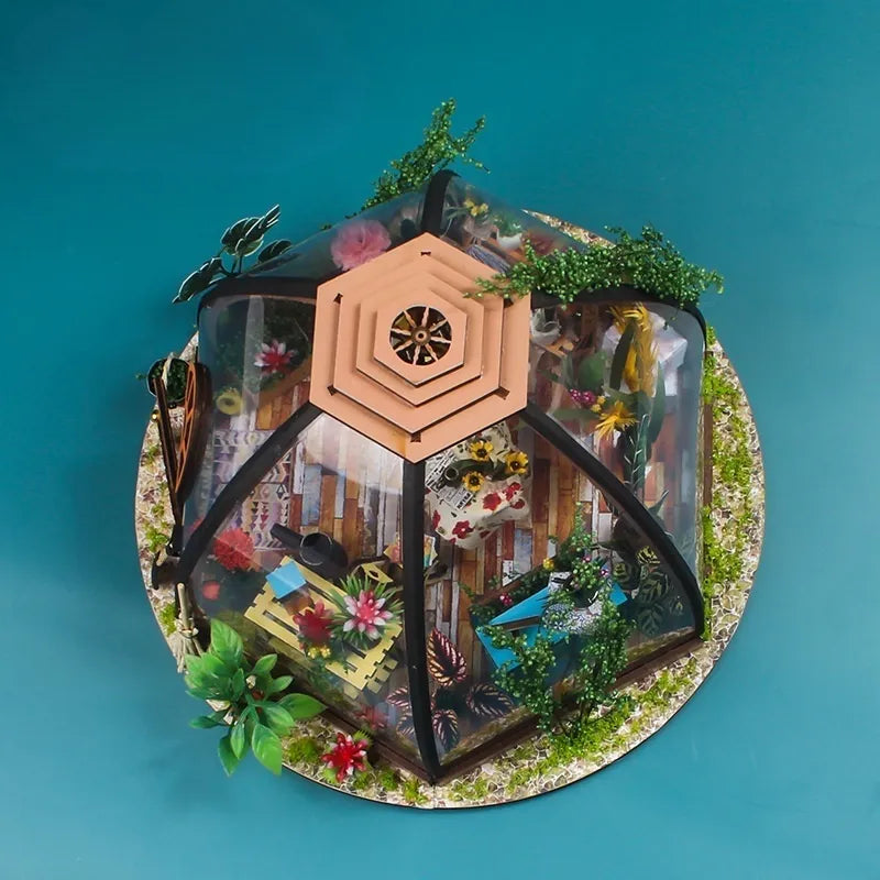 Kit de casa en miniatura Casa de Flores Cielo Estrellado