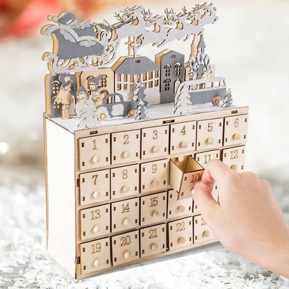 Calendarios de Adviento de Madera